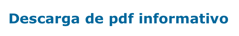 Descarga de pdf informativo